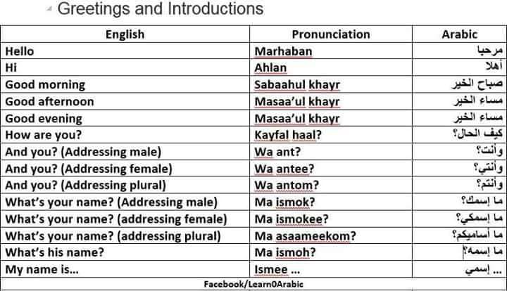 Arabic Language