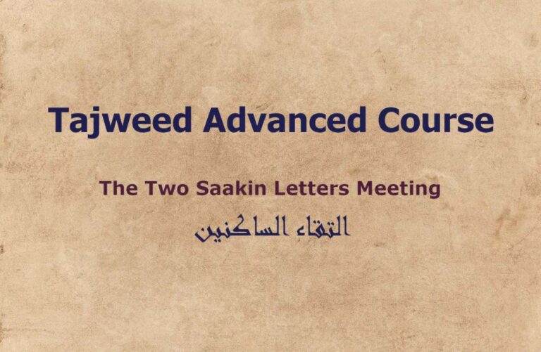 The Two Saakin Letters Meeting