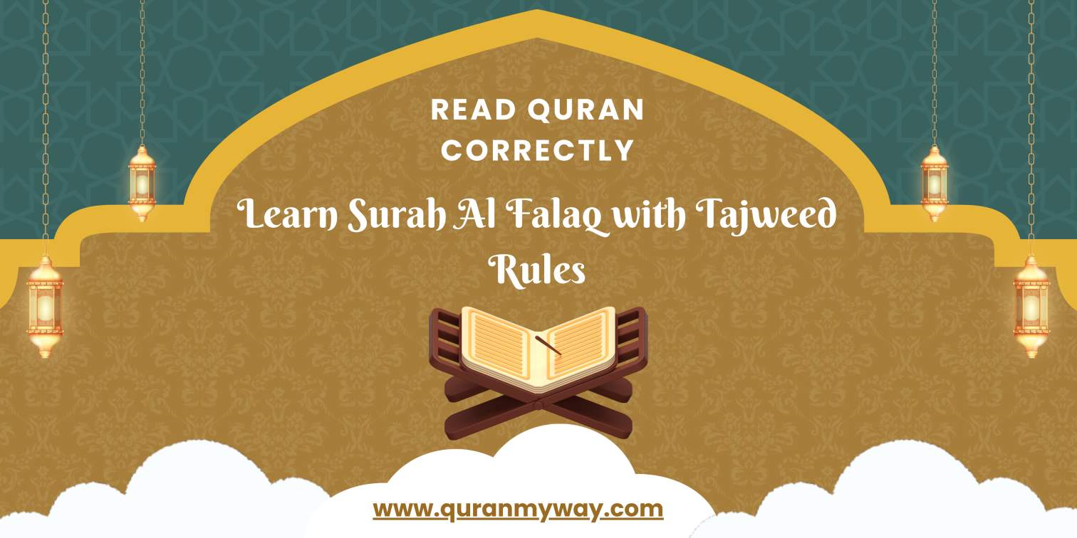 Learn Surah Al Falaq with Tajweed Rules