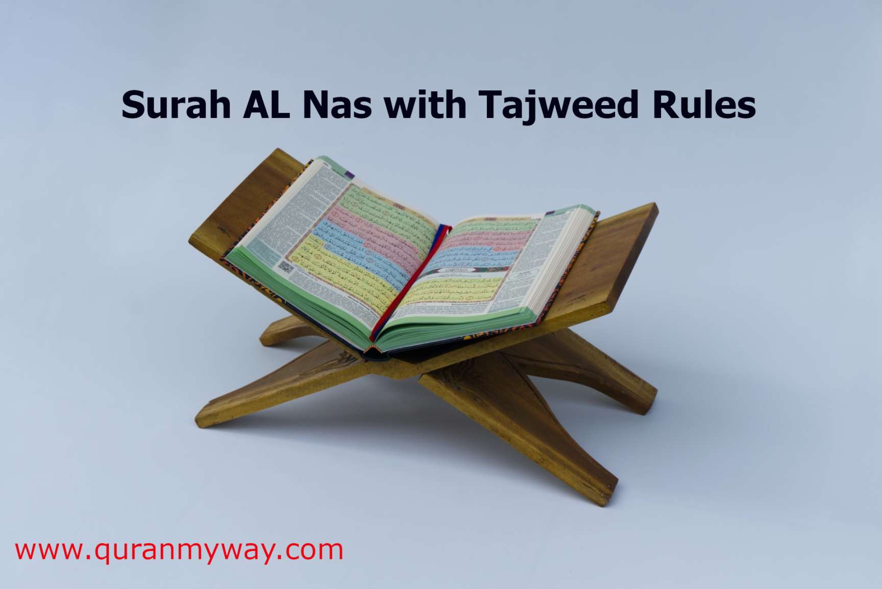 Learn Surah Al Nas with Tajweed Rules