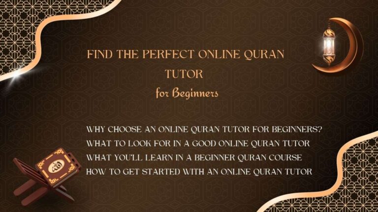Quran Tutor For Beginners